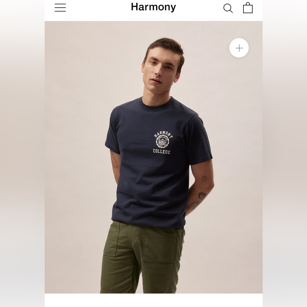 XL, NWT. Harmony 100% cotton heavyweight t-shirt.